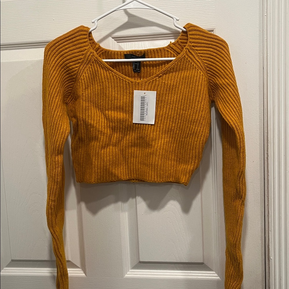 Forever 21 Yellow Sweater